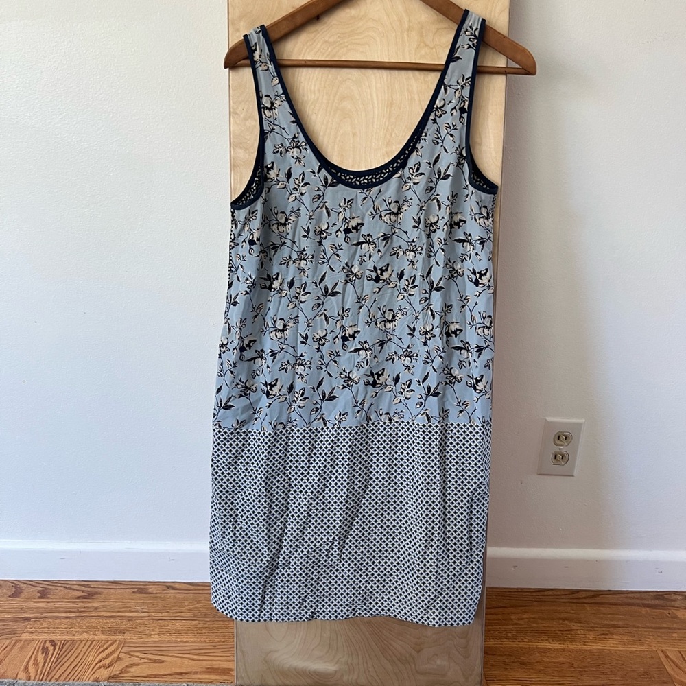 Joie mini slip dress 100% silk. Reversible size small